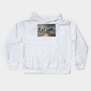 Storm, Bahamas by Winslow Homer Kids Hoodie